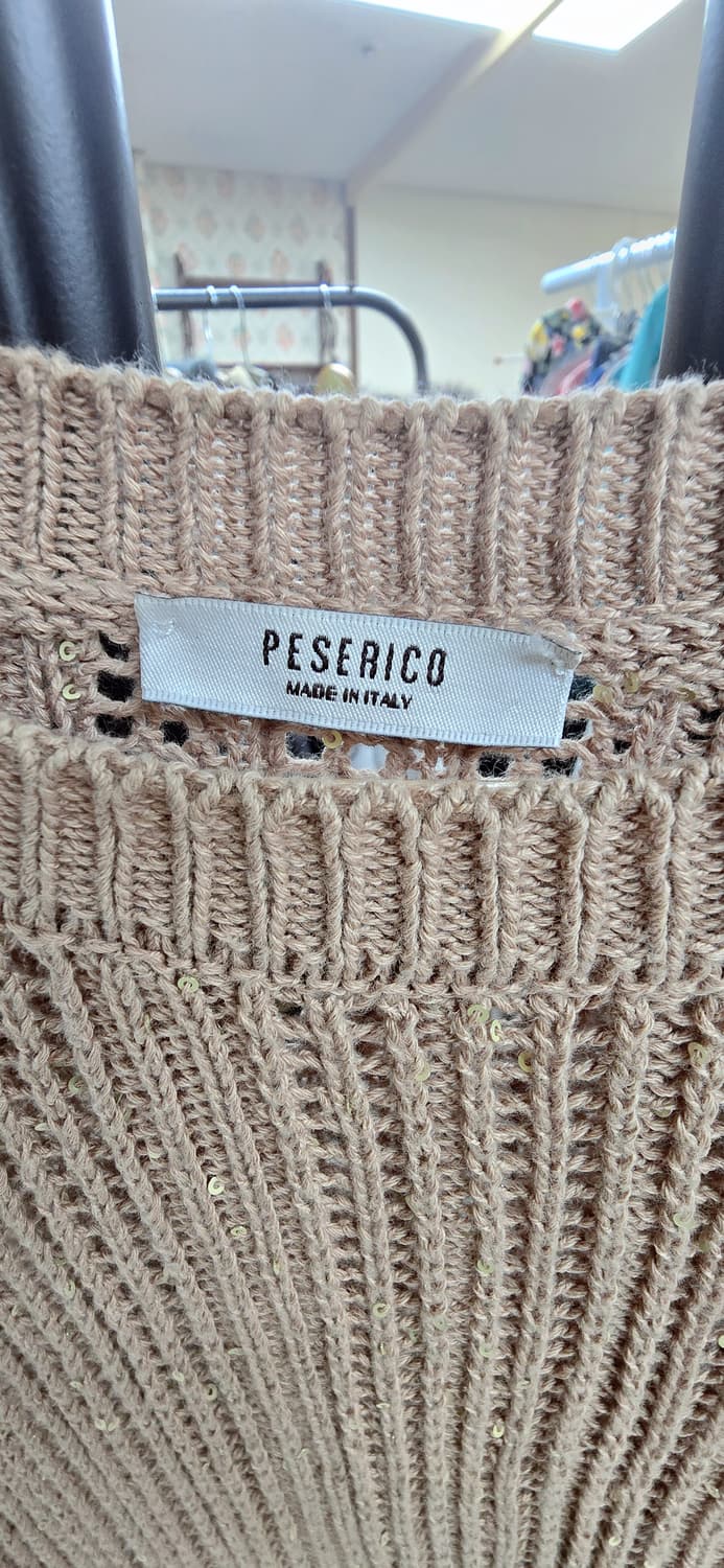 유럽42(s.m) 정가 90만원대 페세리코(PESERICO) 시퀸 니트  상품이미지5