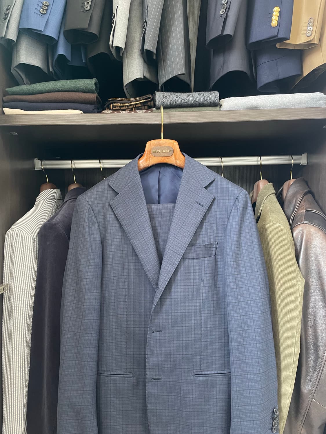 링자켓(RING JACKET) 마에스터 206패턴 수트셋업 상품이미지1