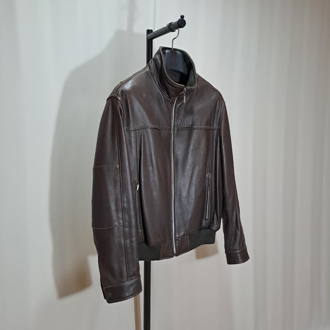 (택포) 뉴질랜드 램스킨 블루종 50 B61 상품이미지3