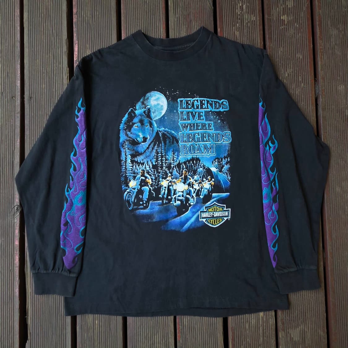 할리데이비슨 울프 플레임 슬리브 상품이미지1