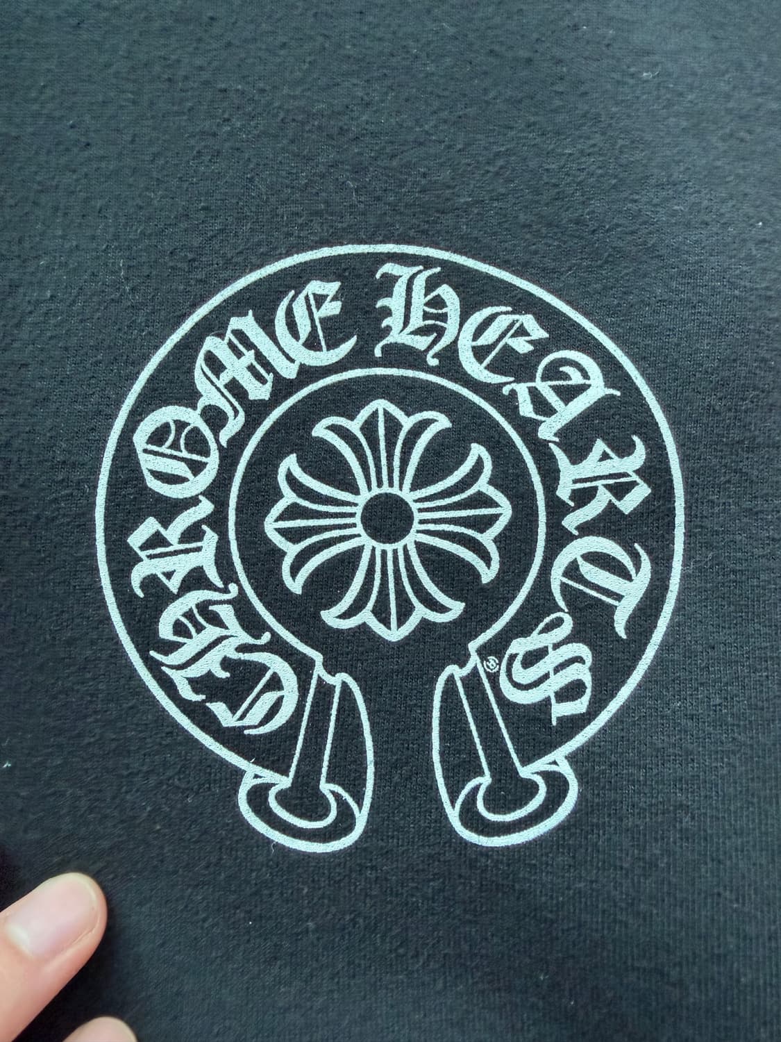 [XL] 크롬하츠 홀스슈 도쿄 후드집업 블랙 상품이미지3