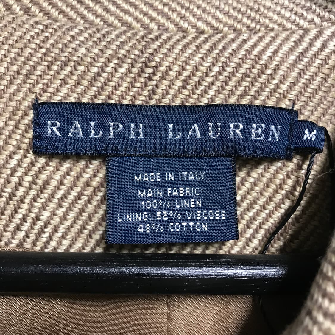 폴로 랄프로렌 린넨 코트 M 상품이미지4