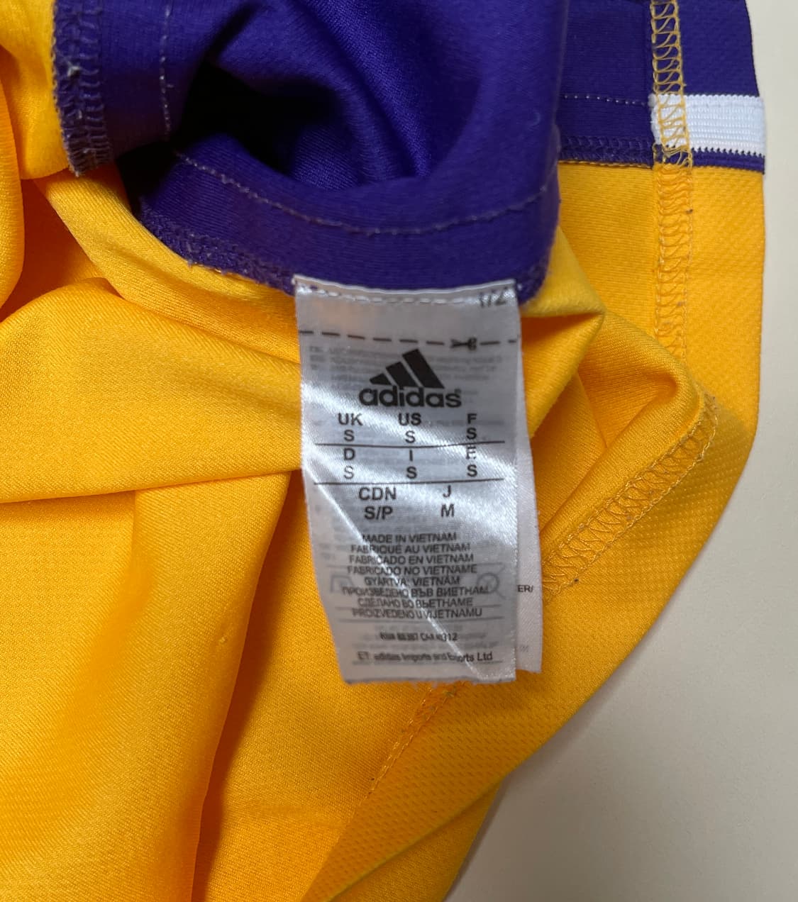 아디다스 x nba 레이커스 슬리브리스 상품이미지4