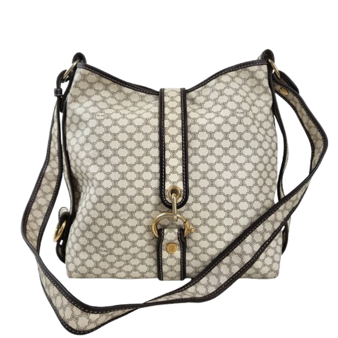 정품 셀린느 마카담 화이트브라운 크로스백 상품이미지2