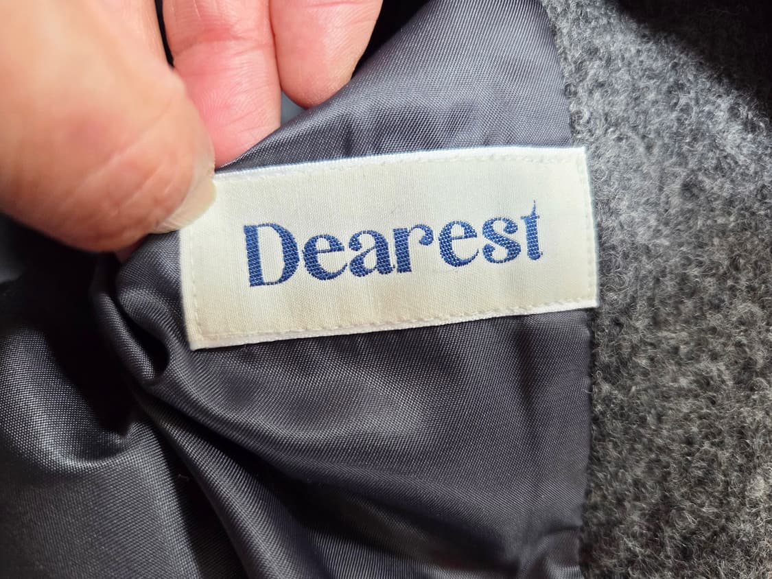 메이비베이비(MAYBEBABY) 디어리스트 메리노울 금장버튼 자켓 새상품 상품이미지10