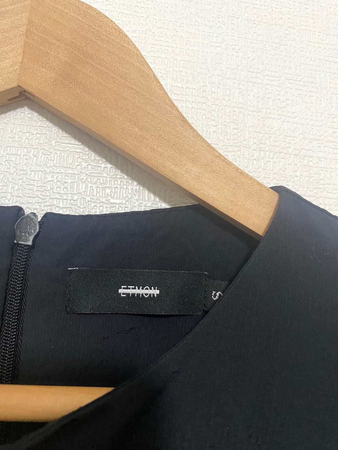 에트몽 사이드 시어링 롱 원피스 상품이미지3