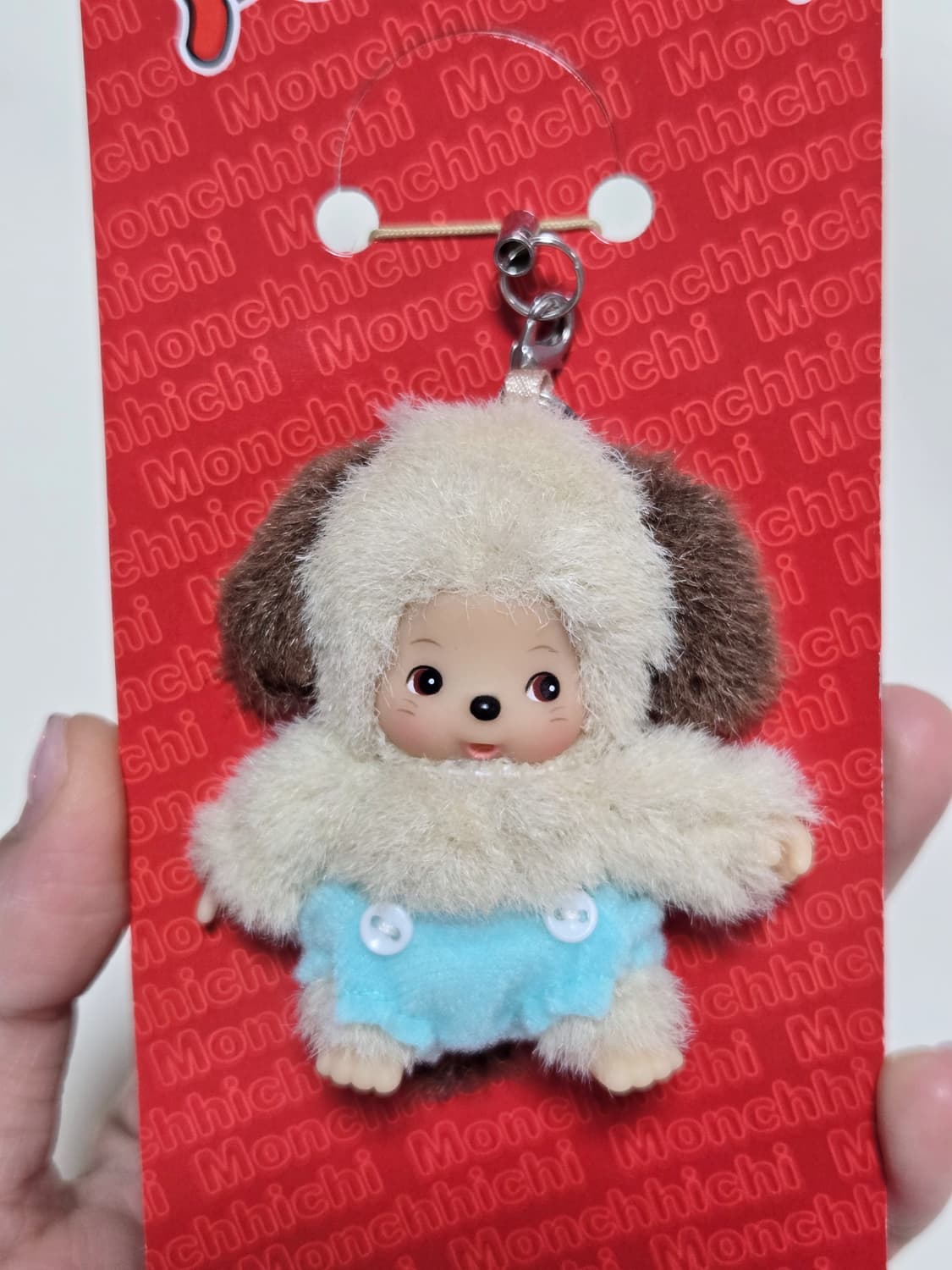 몬치치 프렌즈 강아지 파피 미니키링 스트랩 상품이미지4