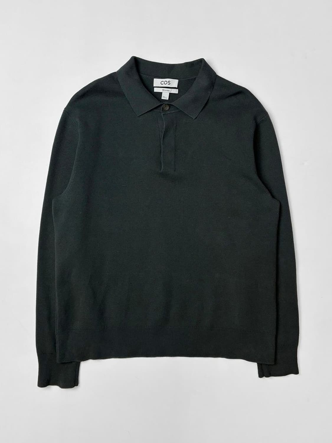 코스 COS 미니멀 니트 폴로 롱 슬리브 PN5196 상품이미지1