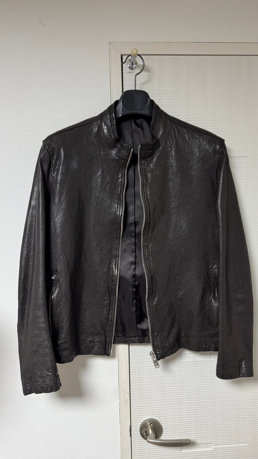 도메스틱 이태리 렘스킨 레더자켓 L 상품이미지1