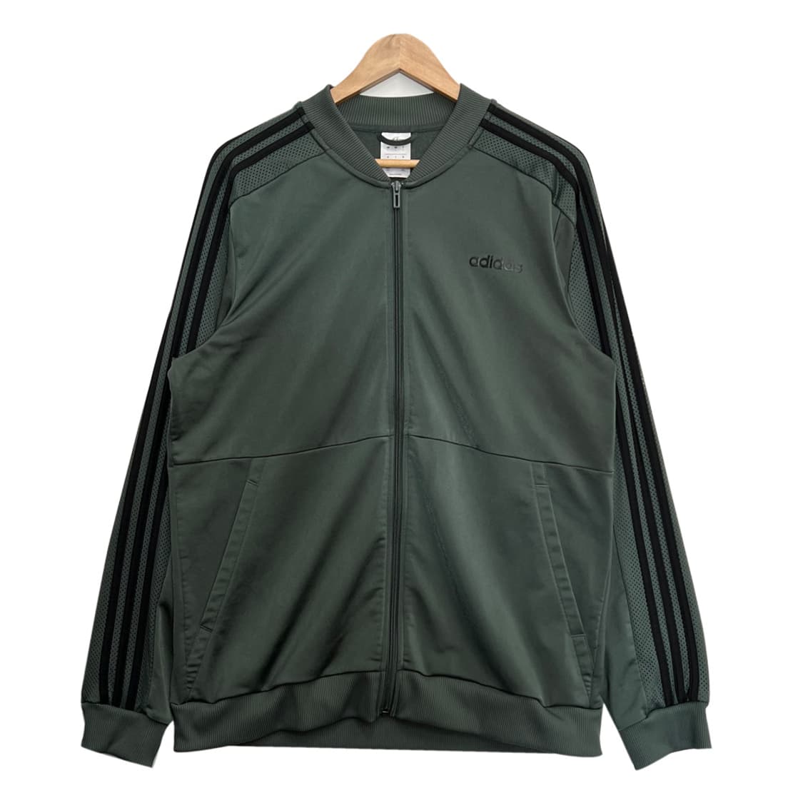 아디다스 에센셜 올리브 카키 트랙탑 져지 2XL 상품이미지1