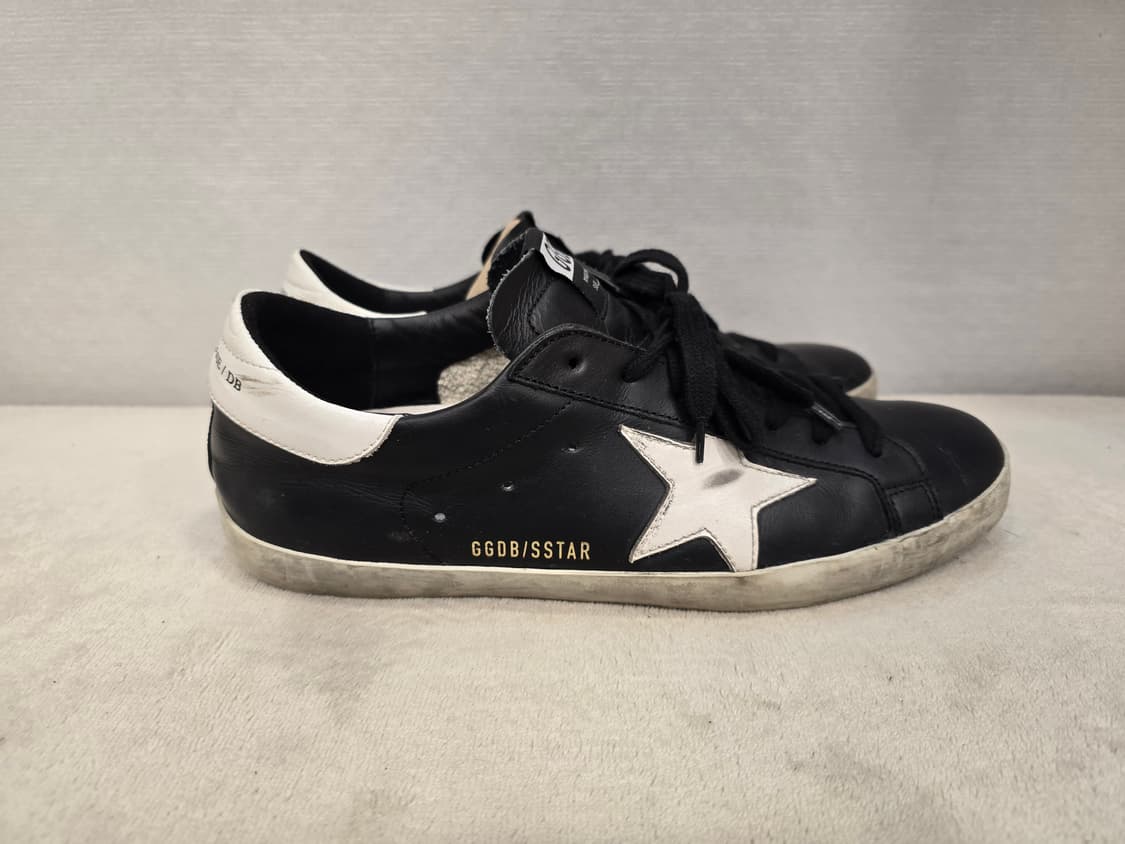 골든구스 슈퍼스타 블랙 스니커즈 41(260~265) 상품이미지3