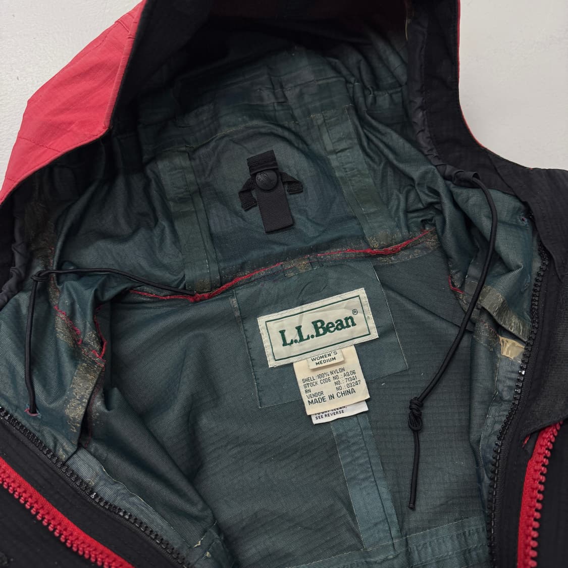 엘엘빈 90s 고어텍스 고프코어 풀오버 바람막이 자켓 상품이미지9