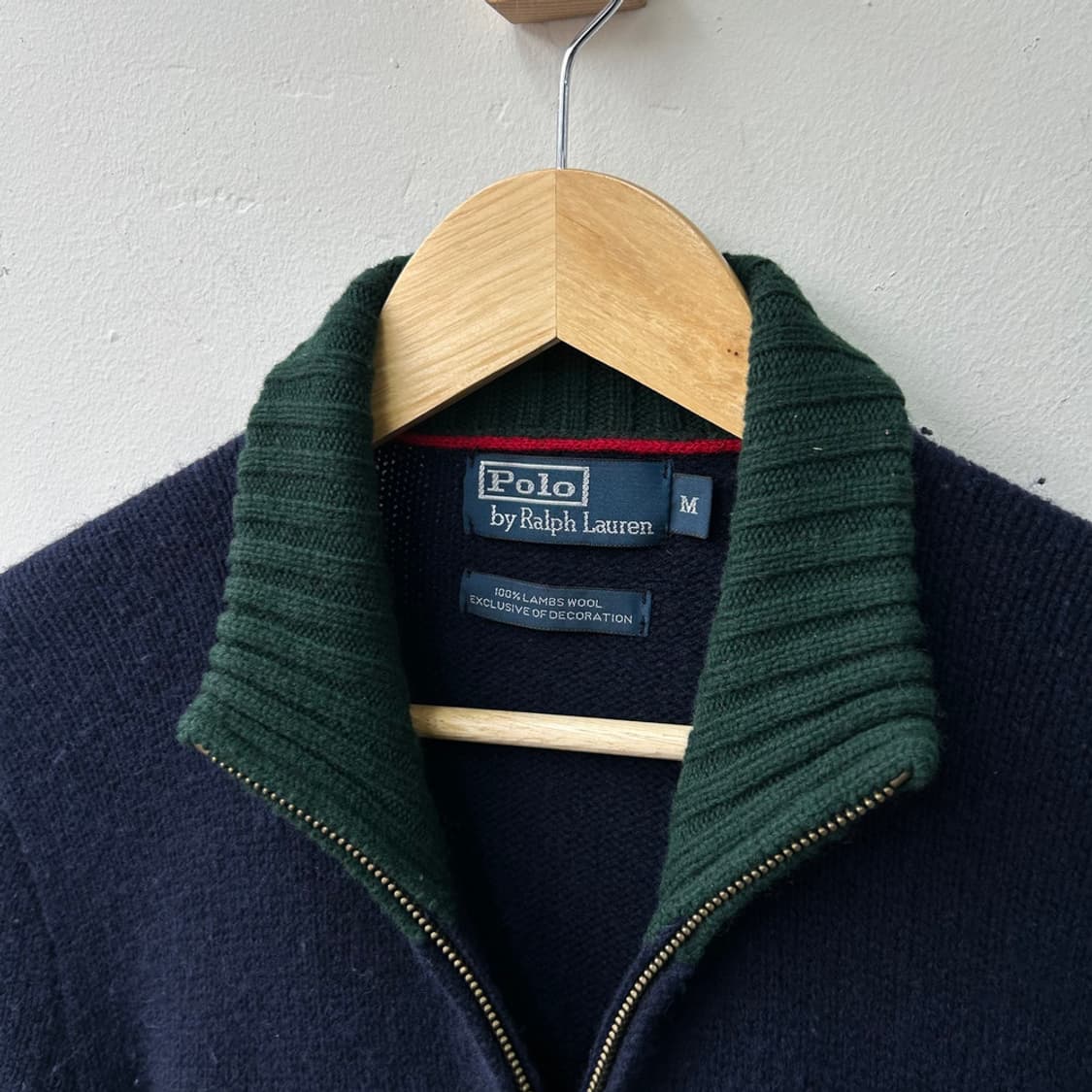 16585 - 폴로 랄프로렌 울 니트 집업 (램스 울 100%) 상품이미지3