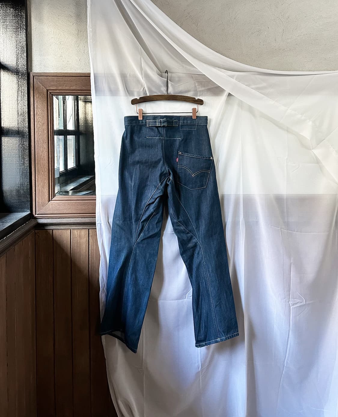 LEVI'S engineered loose blue jeans w30 상품이미지6