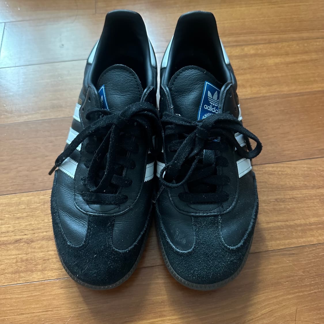 아디다스 삼바 OG 블랙 화이트 검  상품이미지4