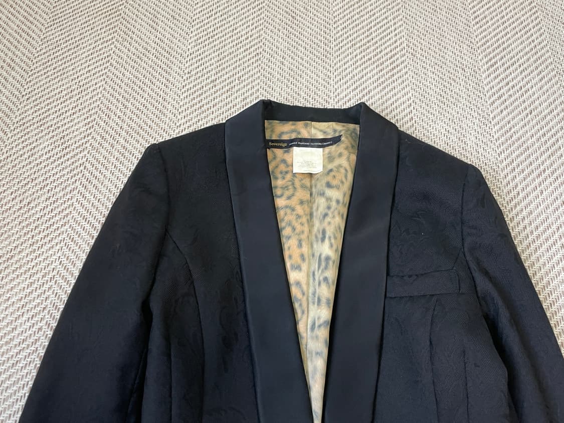 빈티지 레오파드 숄카라 테일러드 자켓 J03548 상품이미지4