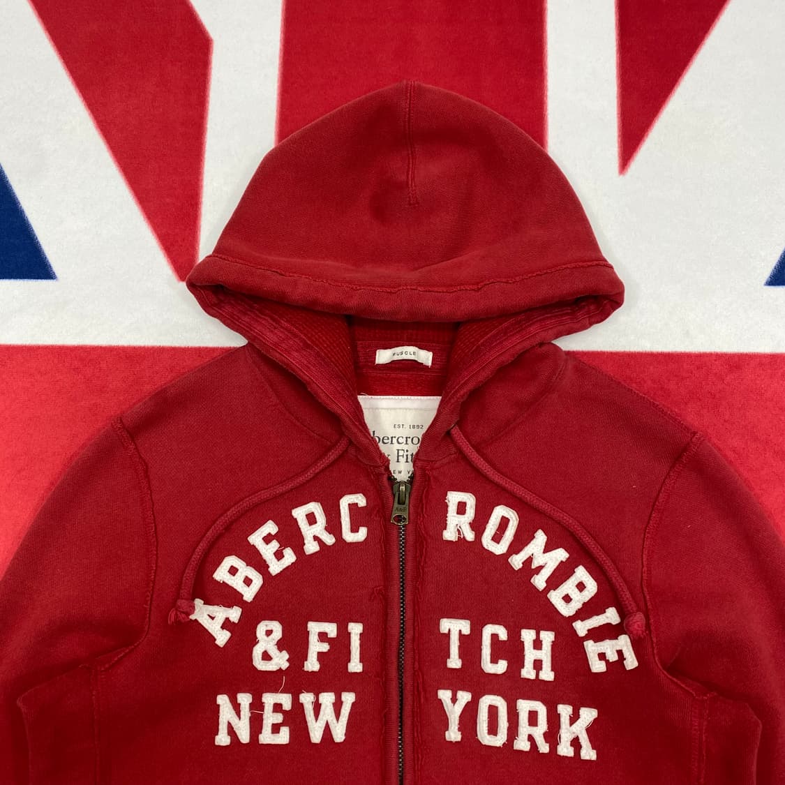 아베크롬비 후드집업 M 상품이미지3