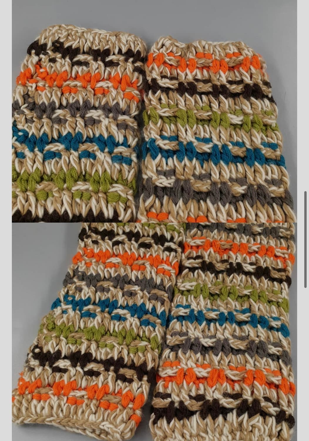 빈티지 뜨개 레그워머 상품이미지2