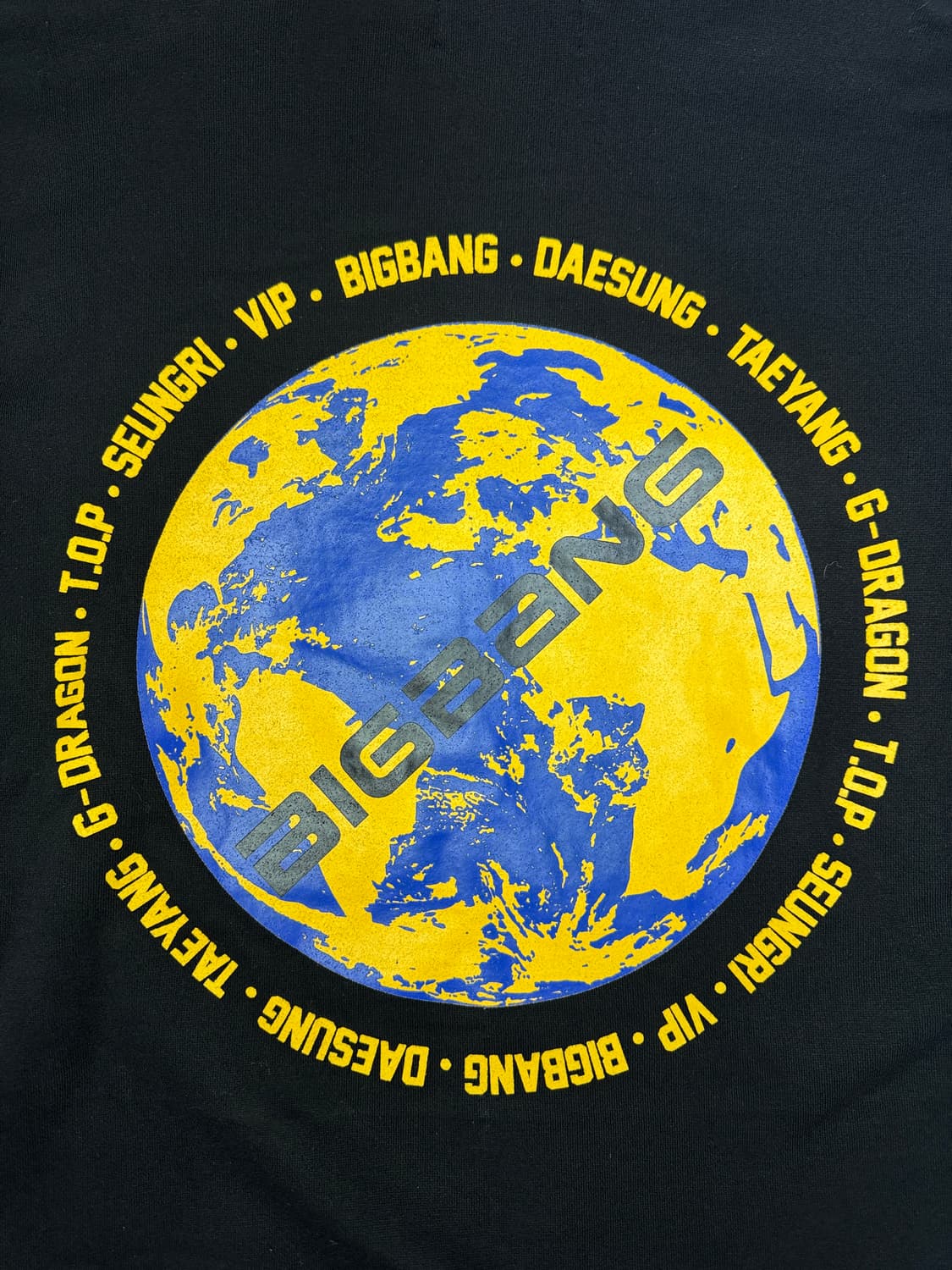 빅뱅 BIGBANG 오피셜 월드투어 후드티 M 상품이미지6