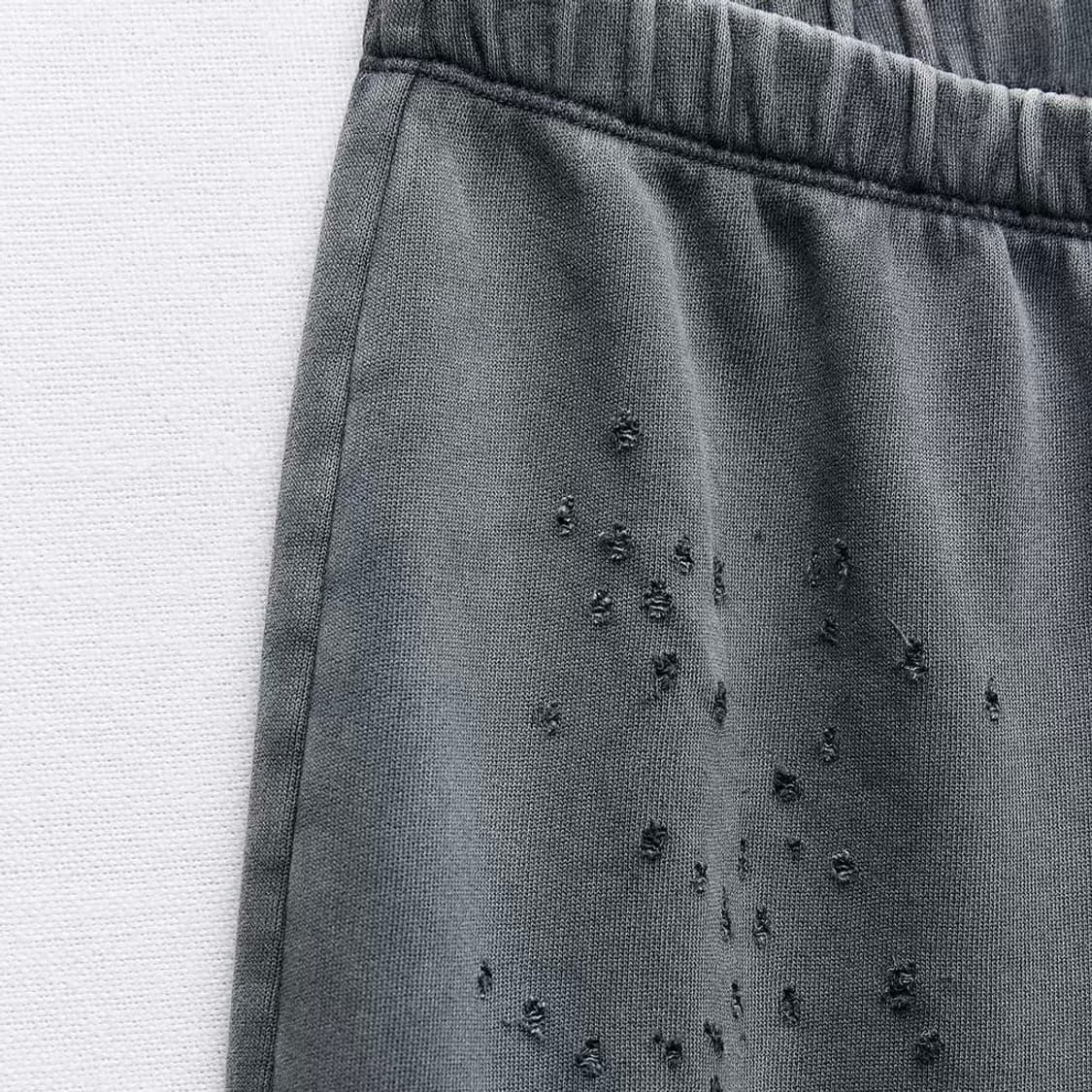 zara 자라 디스트로이드 워시드 플러시 팬츠 그레이 상품이미지7