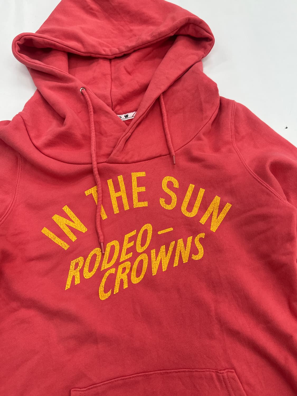 RODEO CROWNS 프린팅 빅 후드 후드티셔츠 일본 빈티지 그런지 상품이미지4