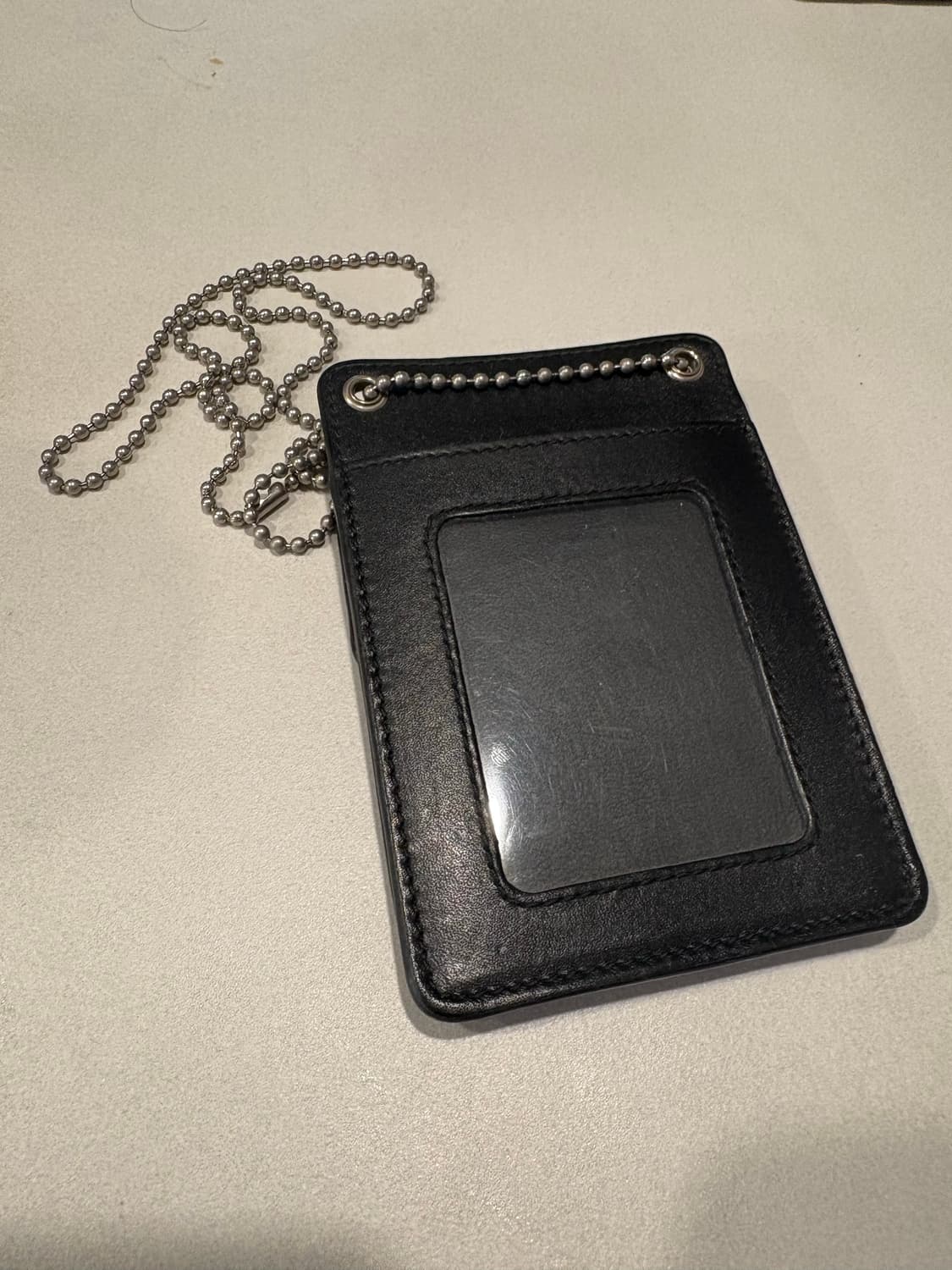 Supreme Leather ID Holder 상품이미지3