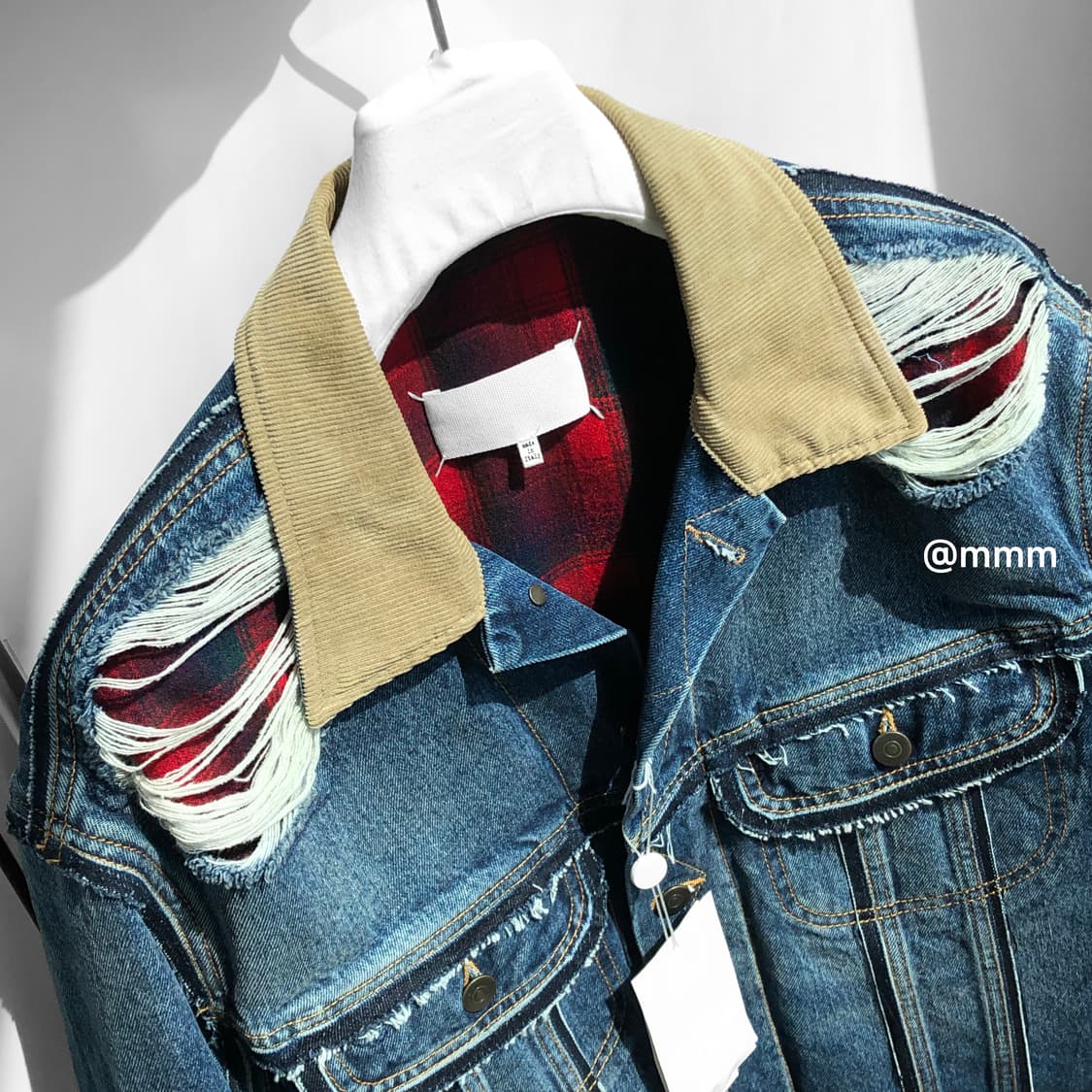 마르지엘라/패들턴 데님 자켓 상품이미지7