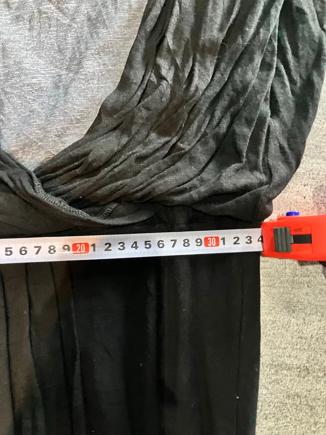 일본빈티지 Yevs 달천깔페어리 프린세스 비대칭 드레이핑 미디원피스 상품이미지4