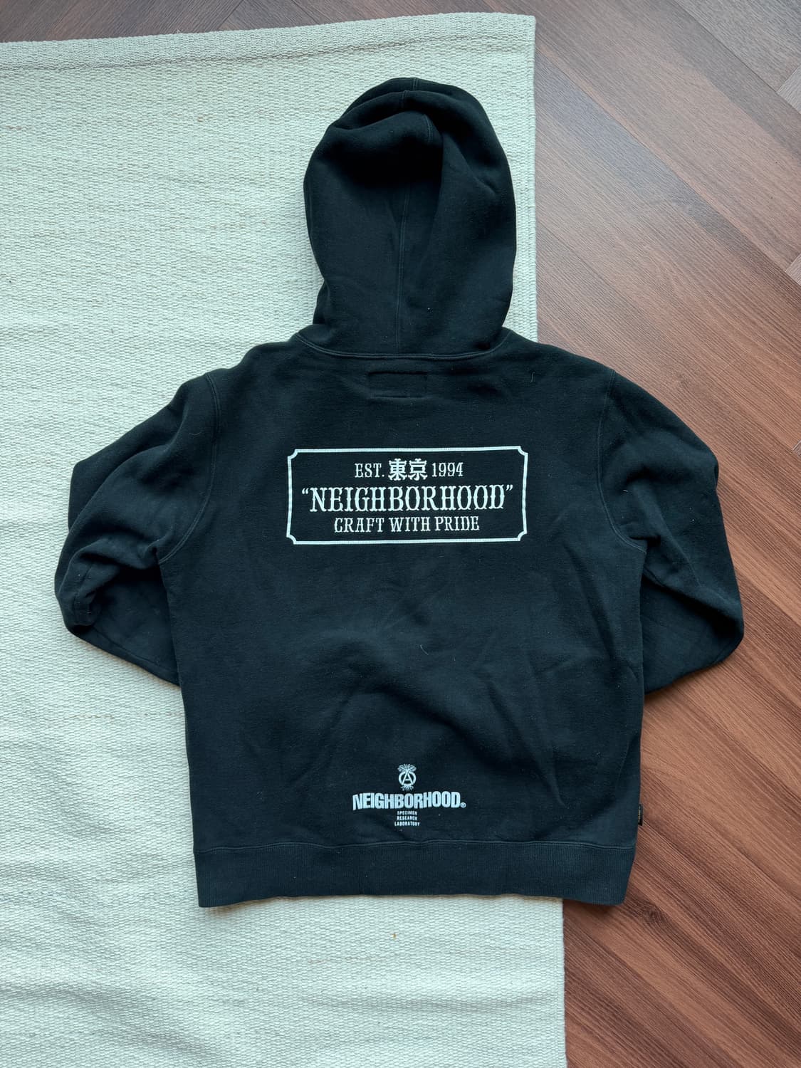 네이버후드 SRL C-후디드 LS 블랙 L 상품이미지1