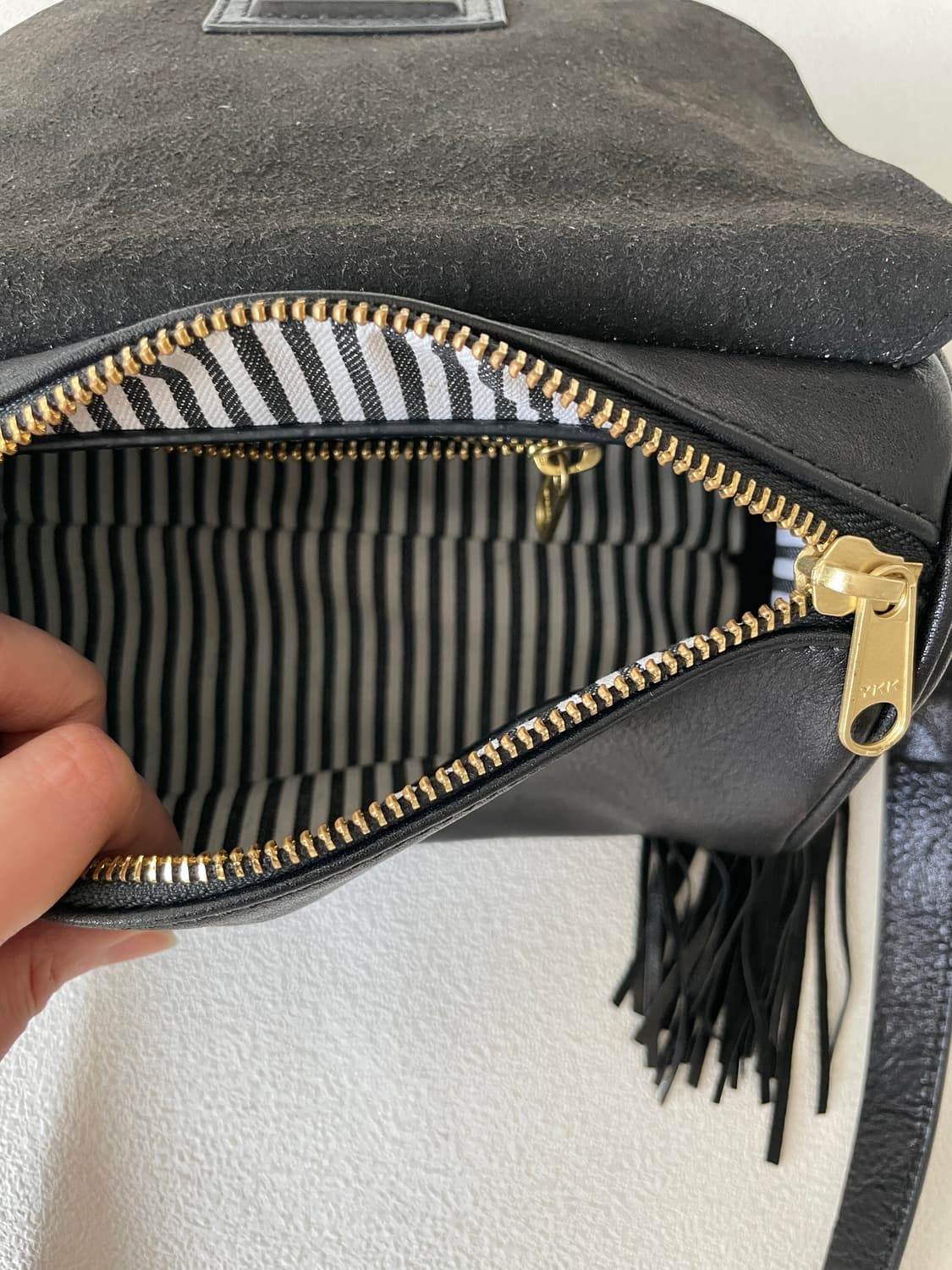 Pre owned 레더 숄더백 상품이미지10