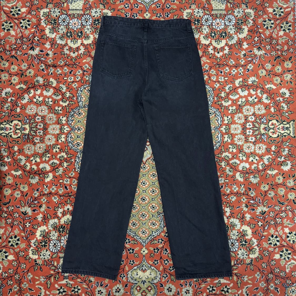 [30] 무신사 스탠다드 블랙 데님 팬츠 상품이미지2