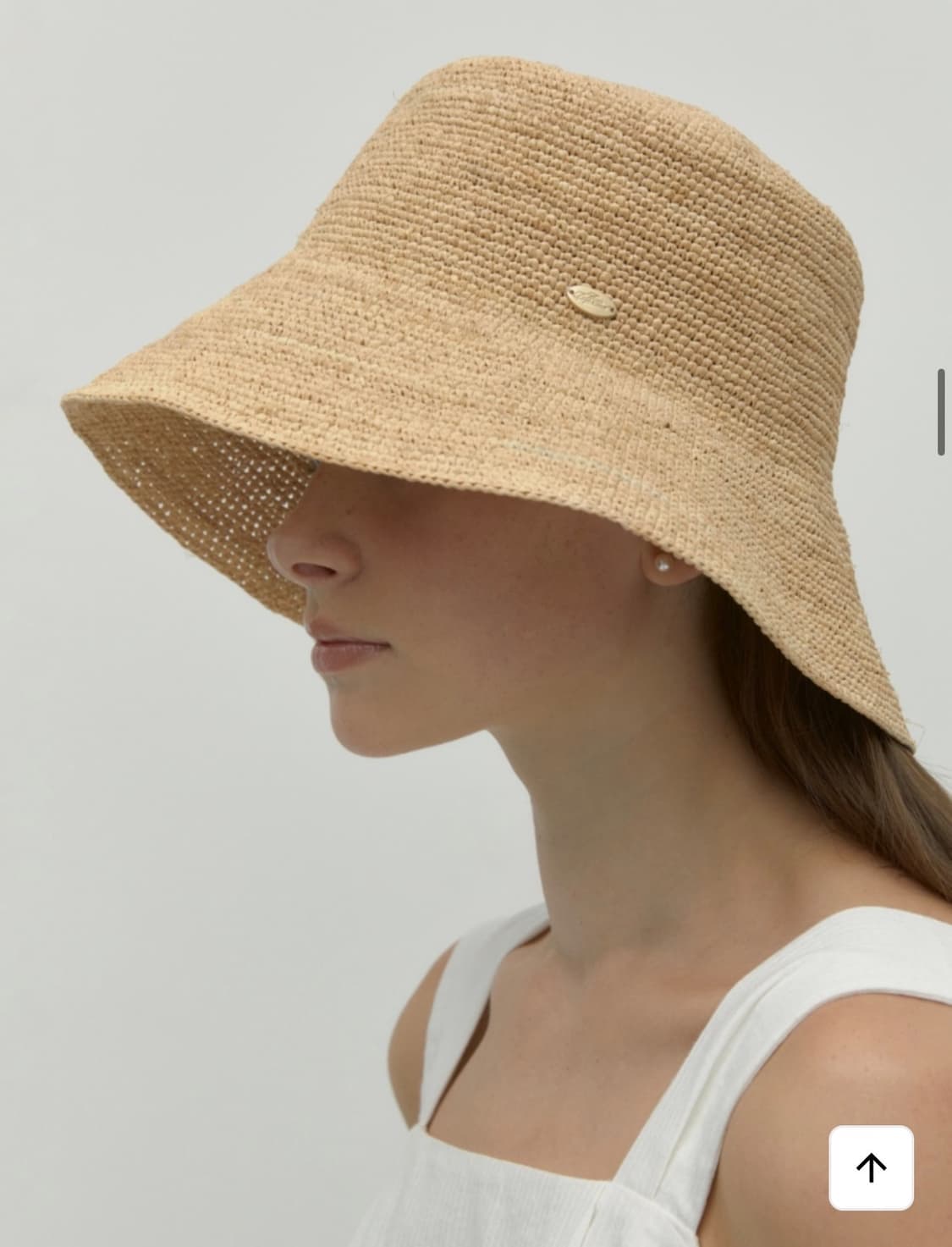 드파운드 라피아 버킷햇 상품이미지2