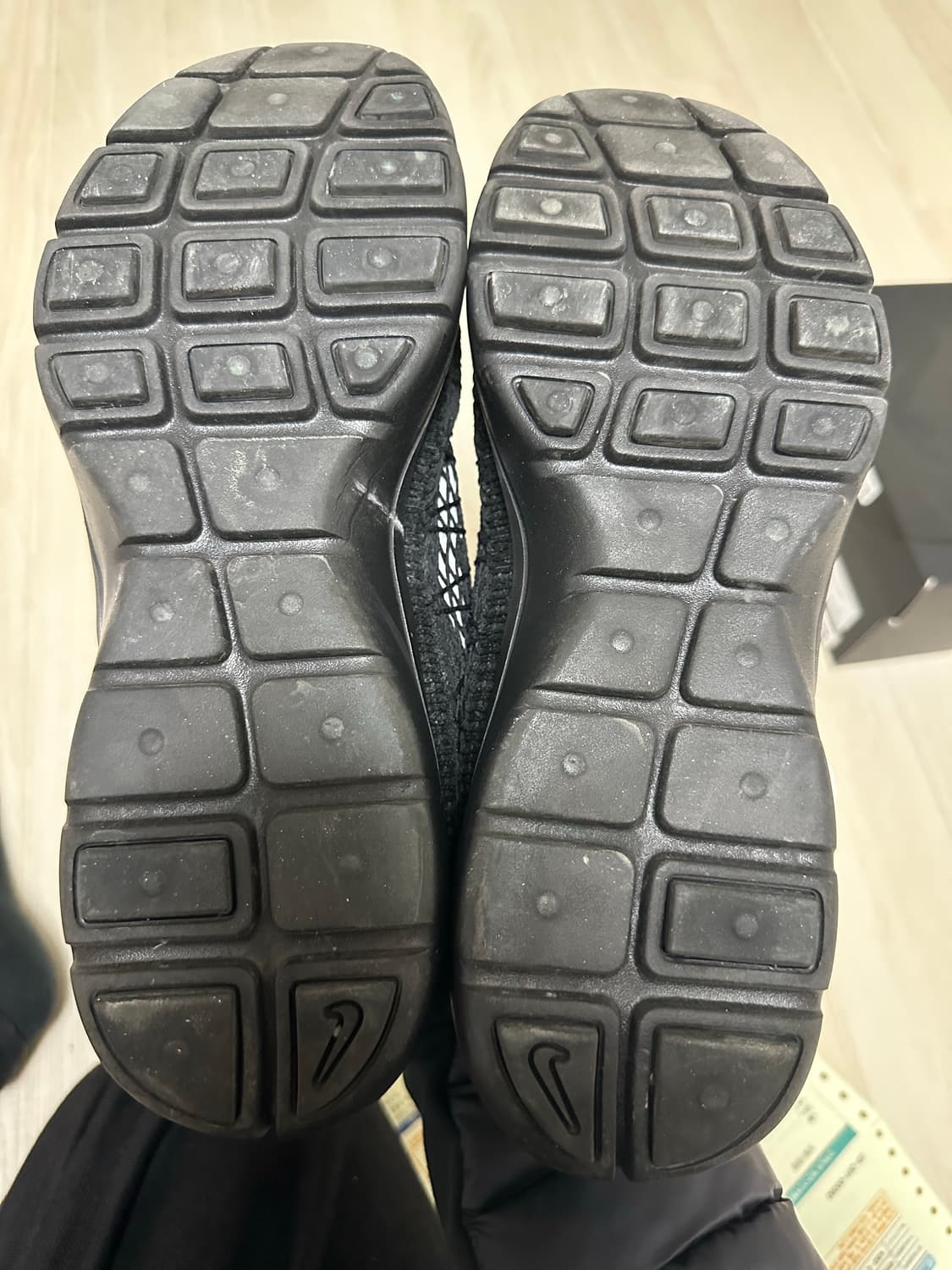 나이키 꼼데옴므 플러스 리쥬벤 280 블랙 상품이미지5