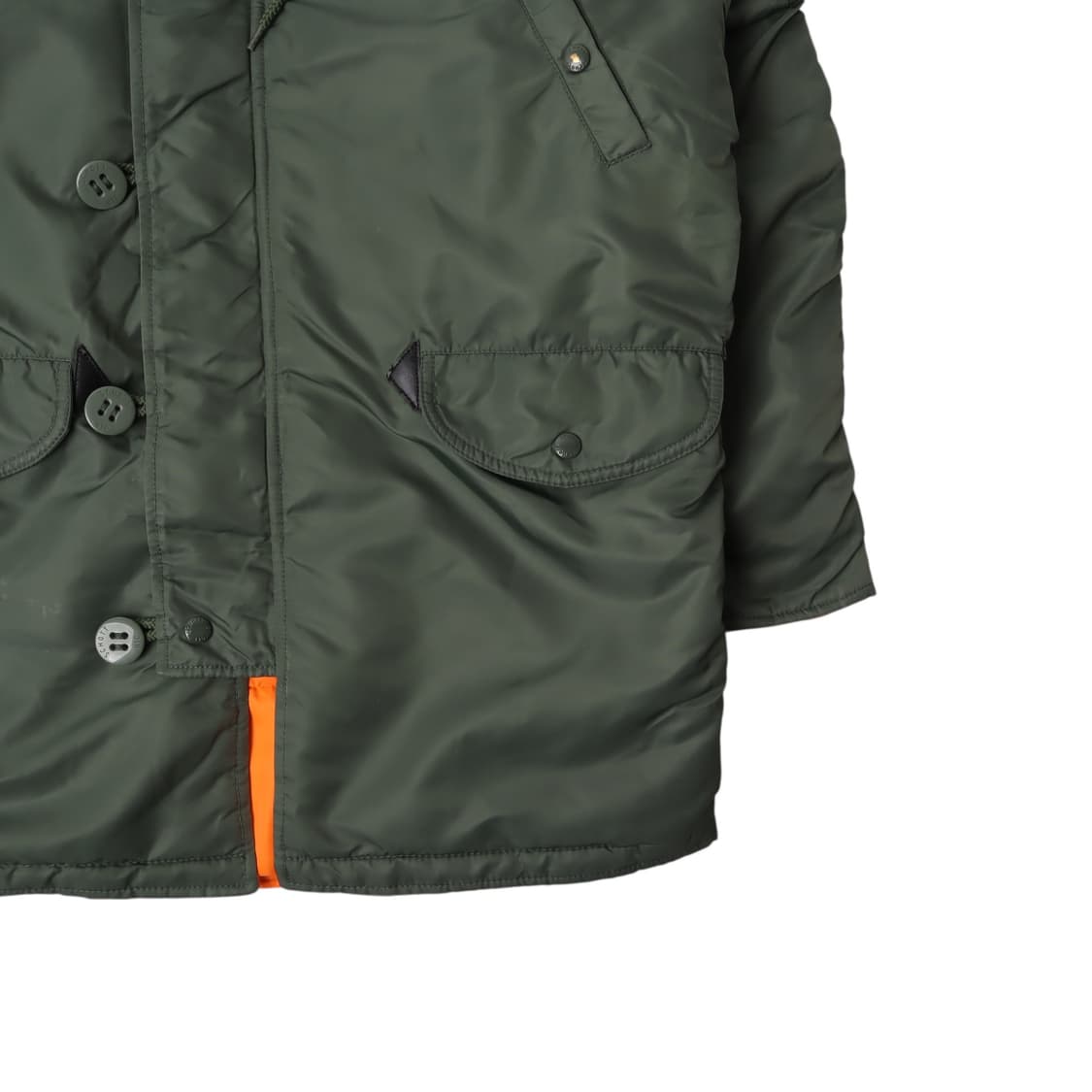 쇼트 카키 n3b 점퍼 자켓 상품이미지4