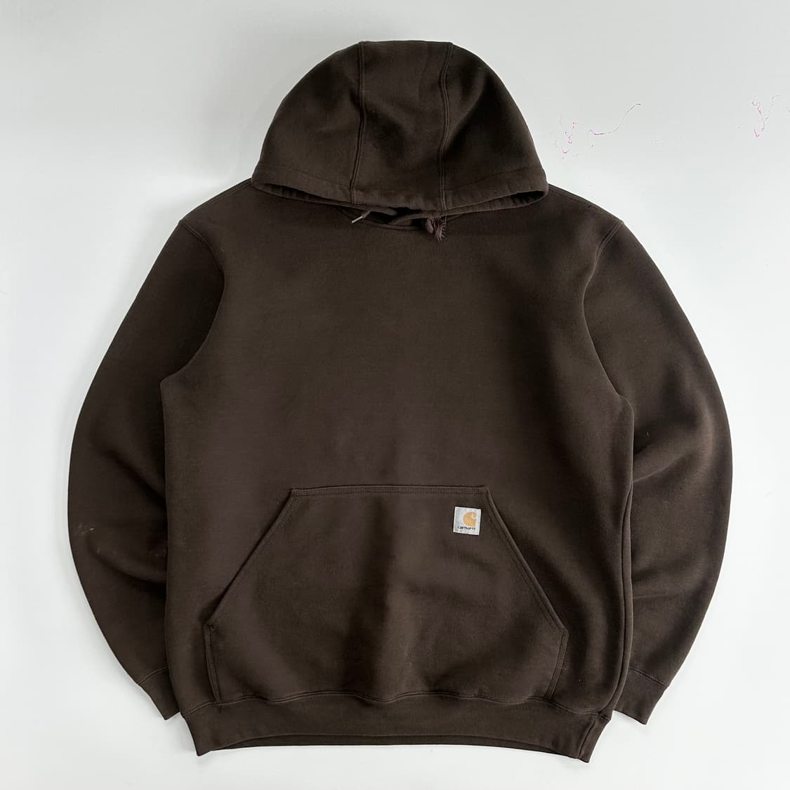 Carhartt 칼하트 오리지널 핏 브라운 후드티 상품이미지3