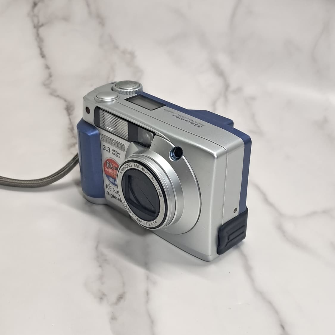 하자있음* 삼성 Kenox Digimax 330 빈티지 카메라 상품이미지2