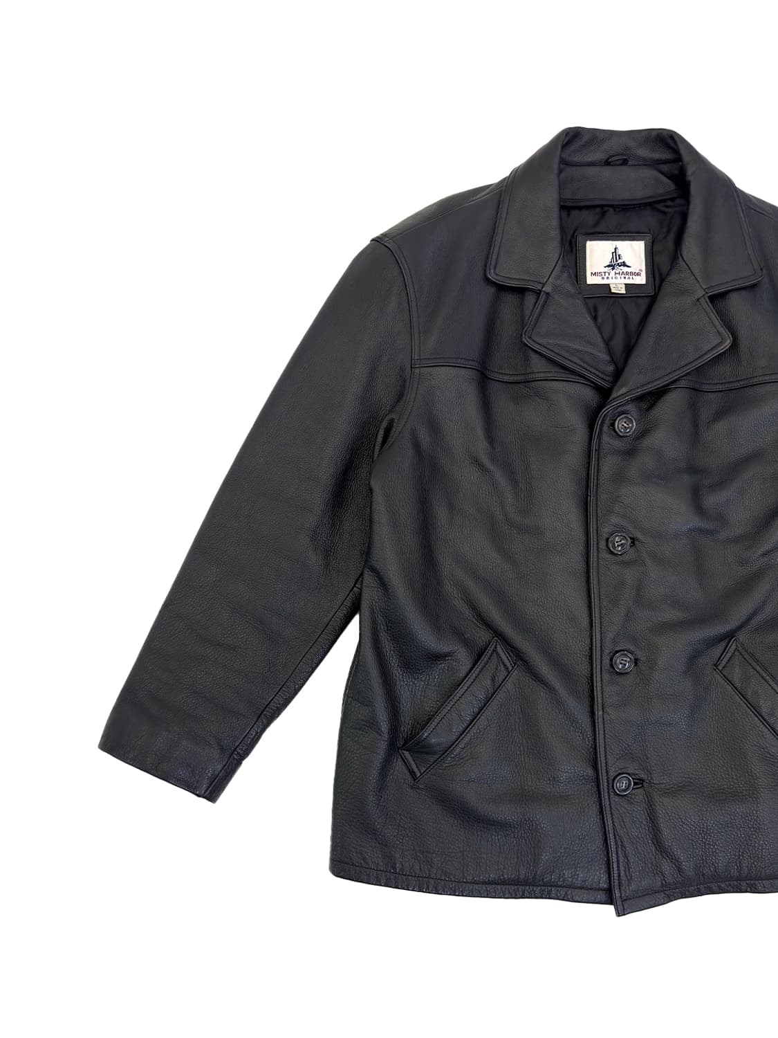 Misty Harbor Leather Car Coat/ L 상품이미지5