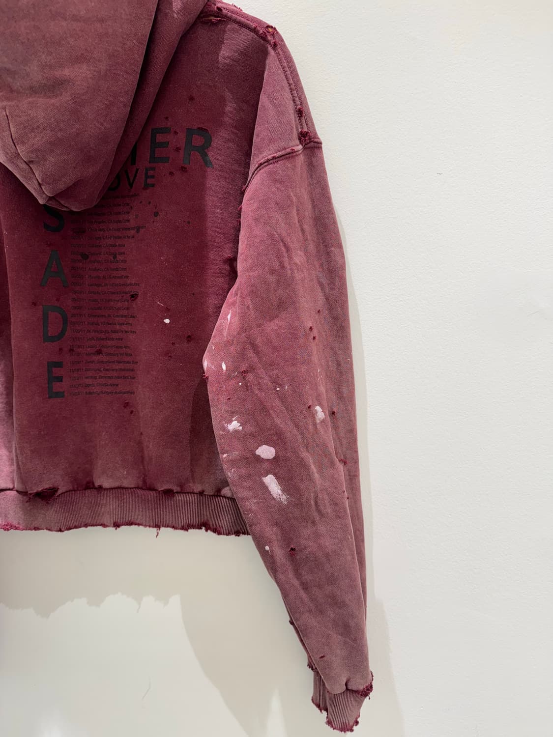 빈티지 크롭 후드집업(여성) 상품이미지8