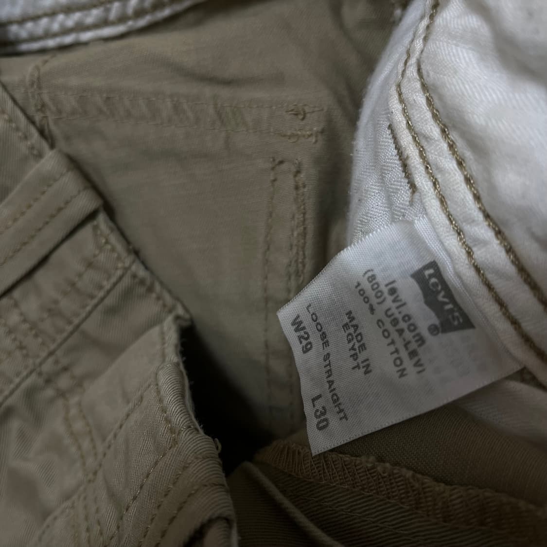 리바이스 루즈핏 카고 팬츠 W29 L30 상품이미지10