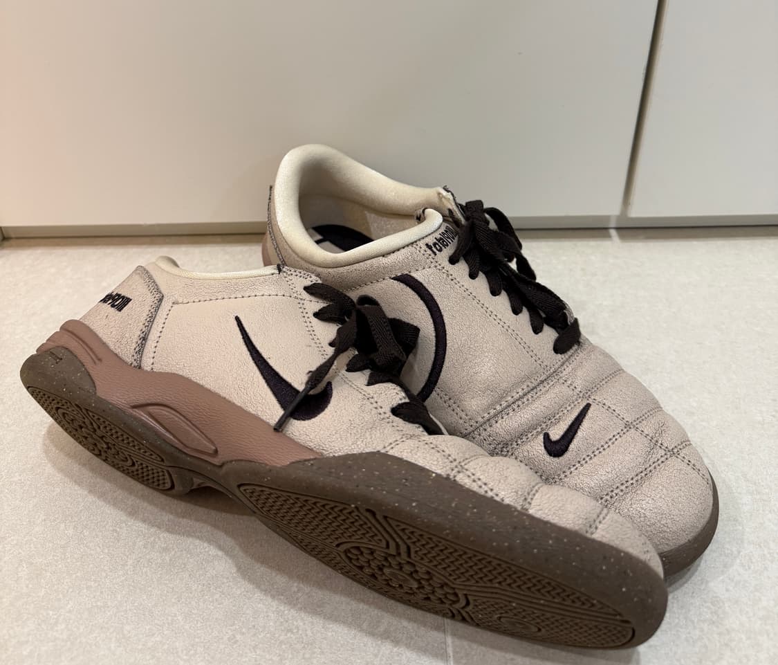 (280)나이키 스니커즈 토탈 90 T90 펄 화이트 브라운 핑크 브라운 상품이미지2