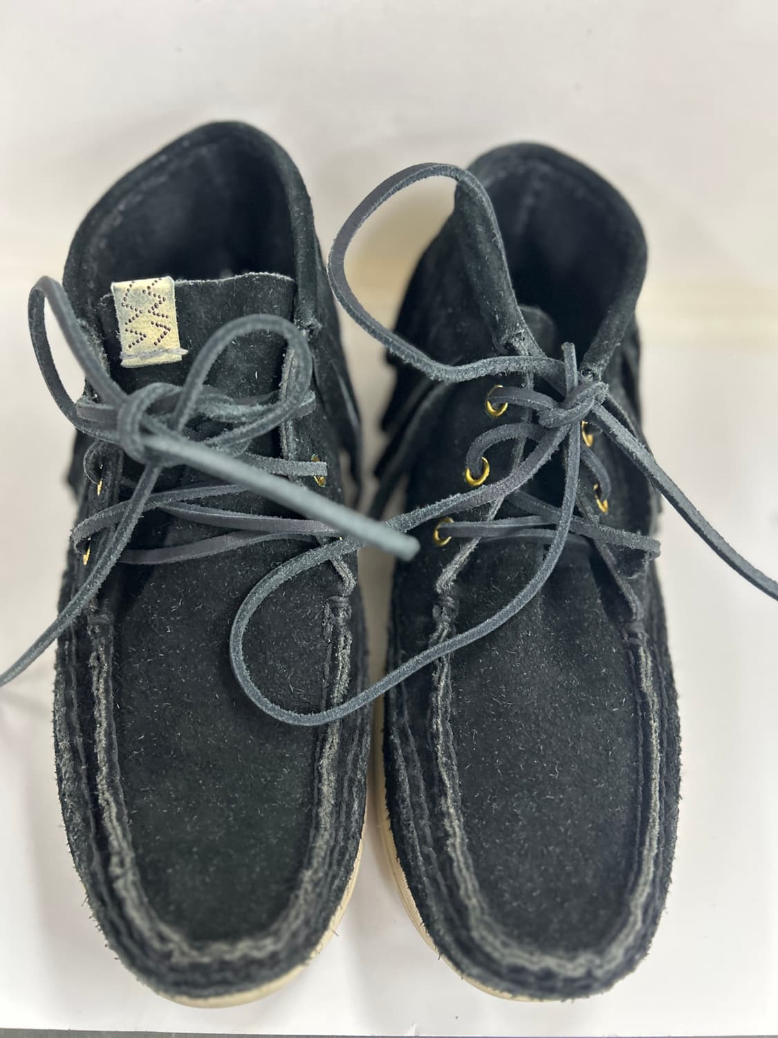 VISVIM 비즈빔 블랙 스웨이드 보야져 목 샤먼포크  9 상품이미지4