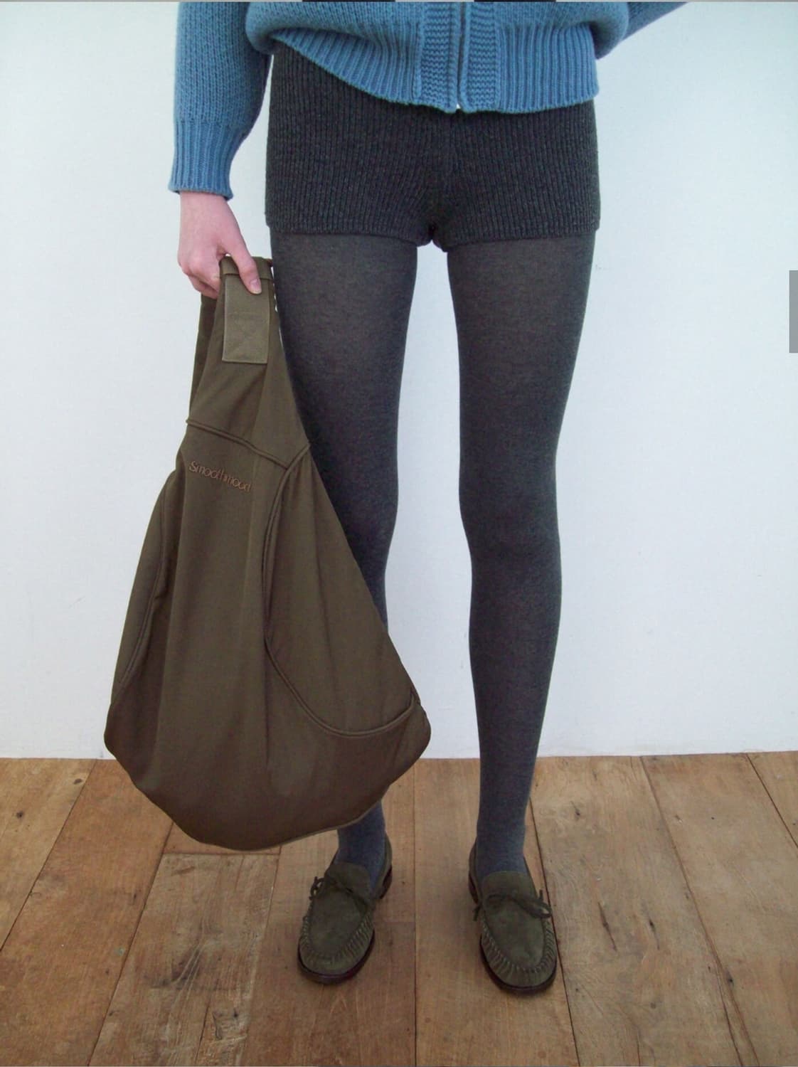 [새상품] 스무드무드 슬링 백팩 카키브라운 상품이미지4