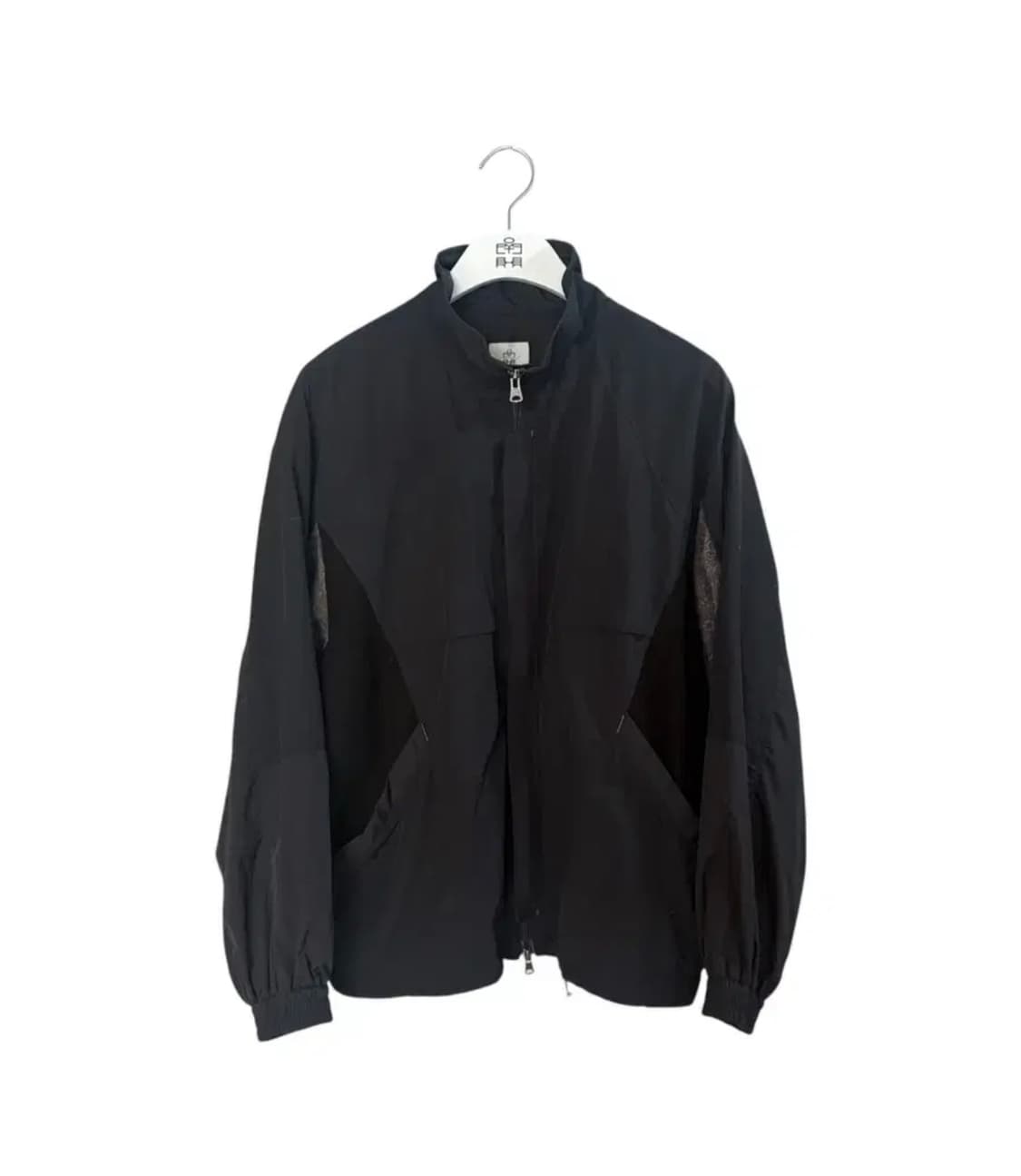 (2) 폴리테루 페이즐리 트랙 점퍼 상품이미지1