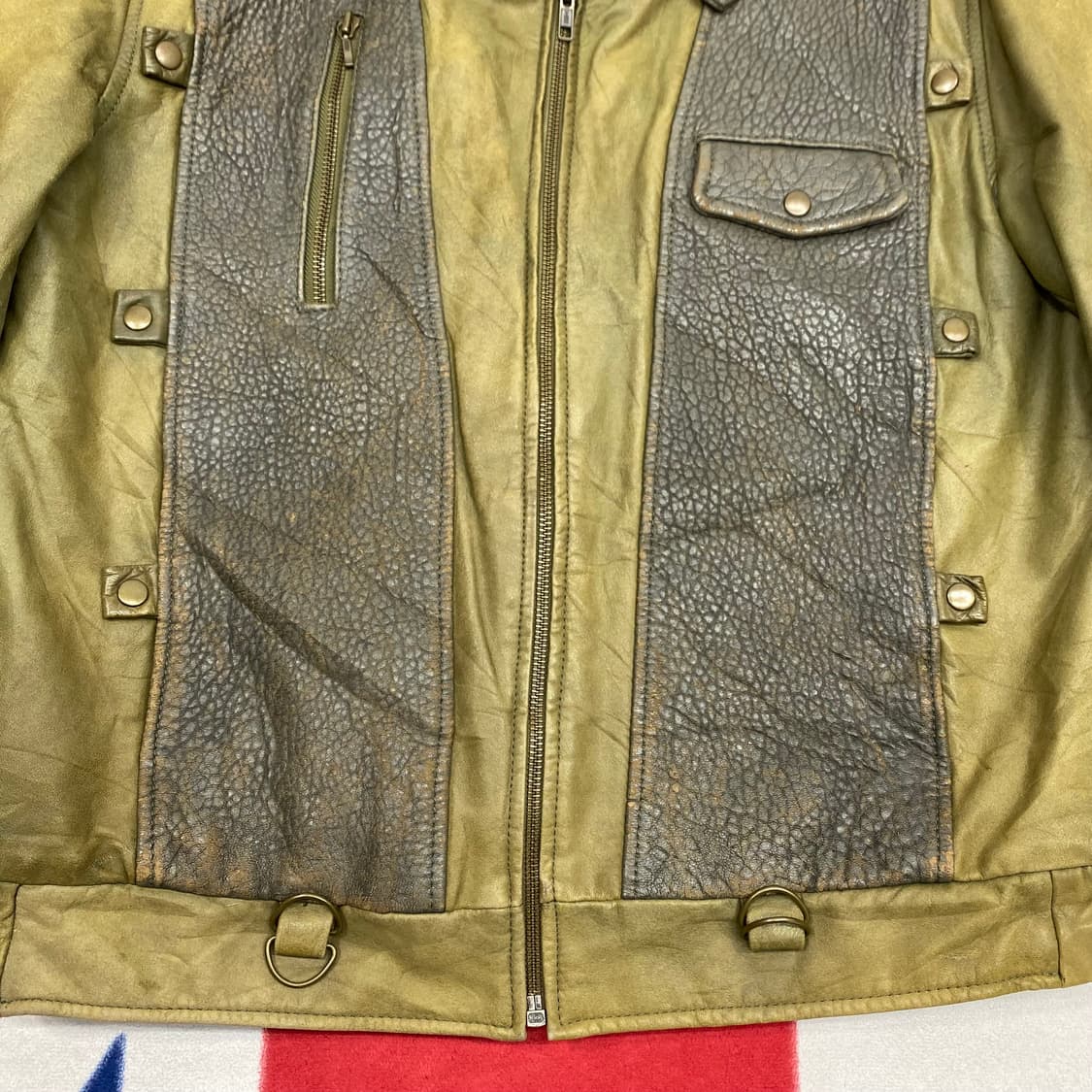 JPN 양가죽 자켓 M 실측 L  상품이미지3