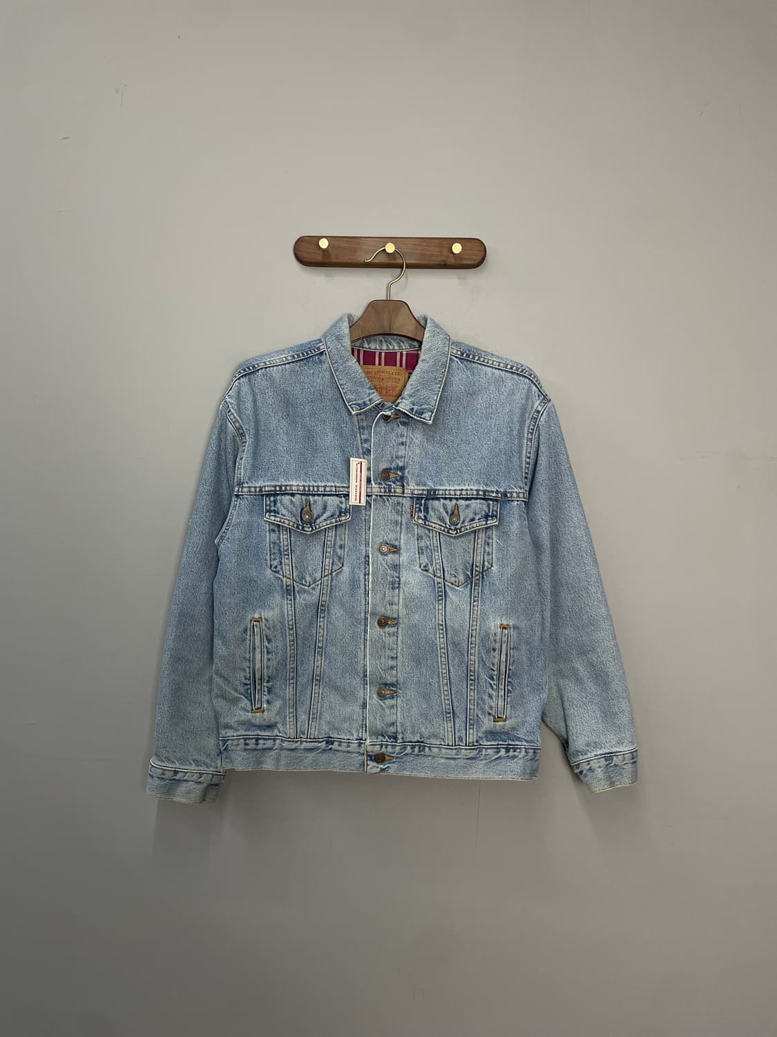 리바이스 90s 레드탭 블랭킷 데님 트러커 자켓 H2218 상품이미지2