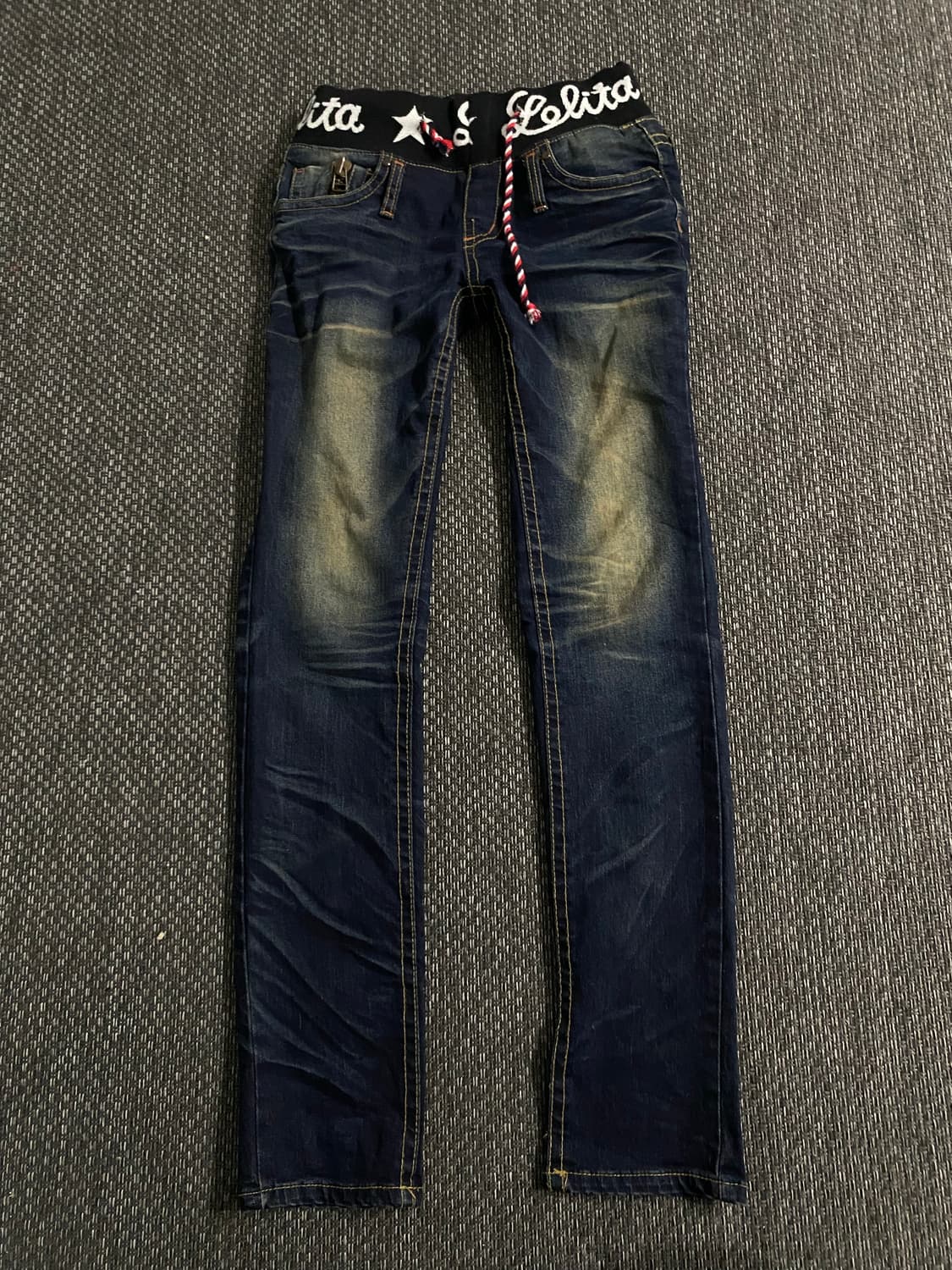 [LOLITA JEANS] 2000s Kitsch slim Fit Pan 상품이미지3