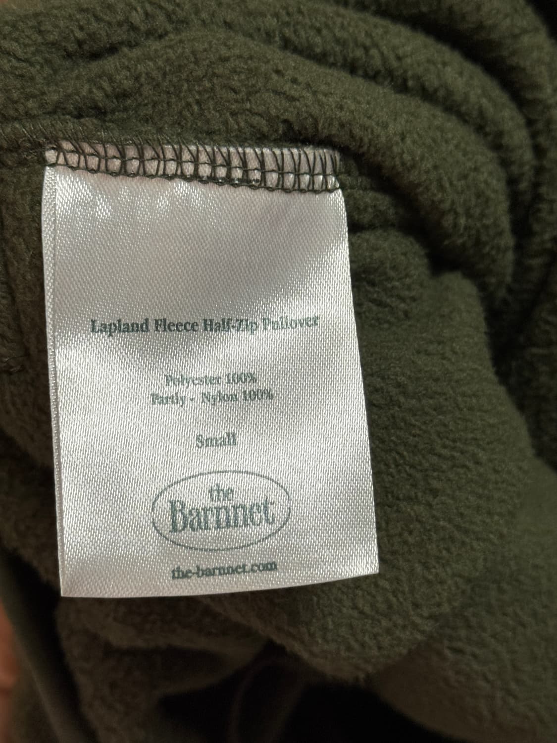 더바넷 플리스 하프집업 스몰 상품이미지3