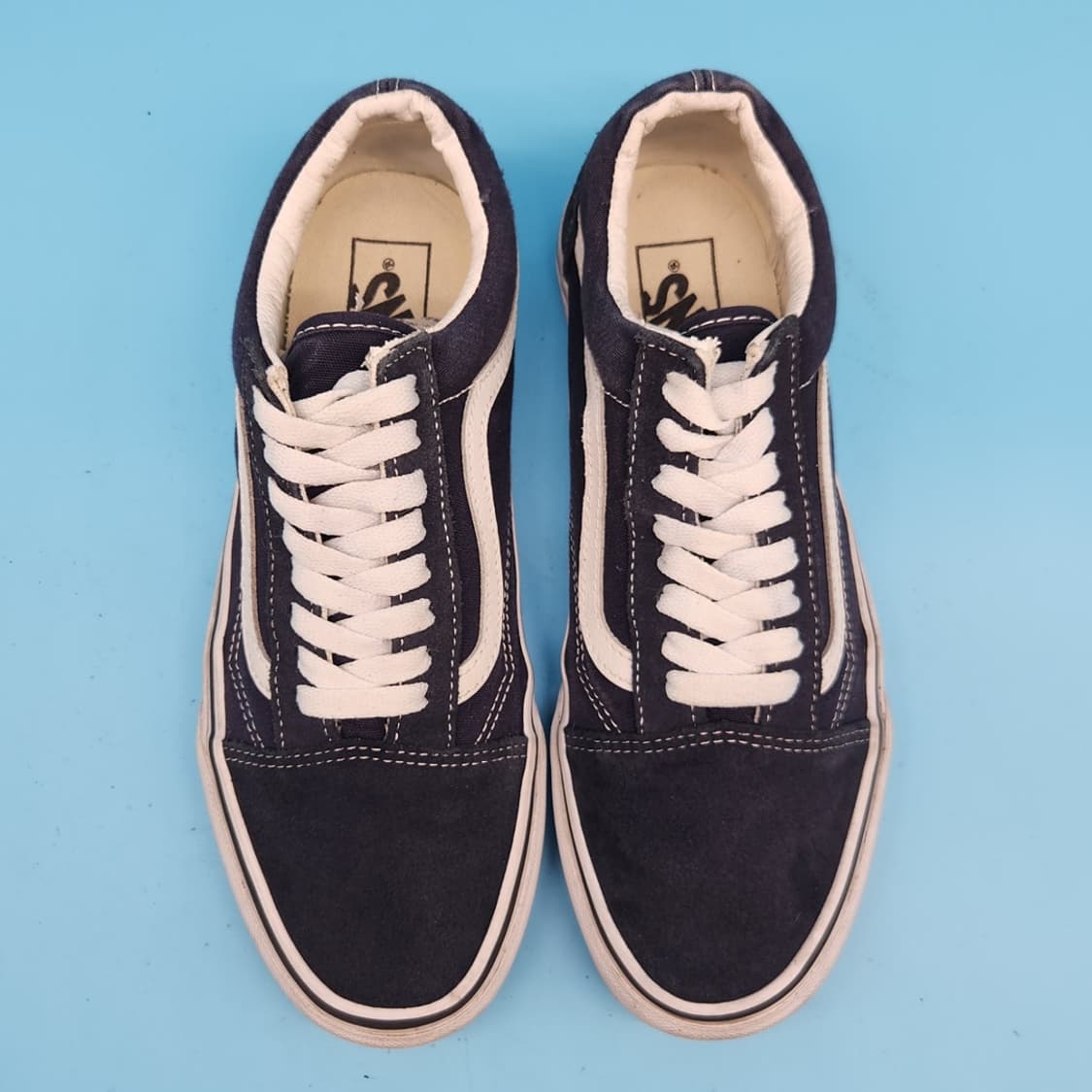 o 반스 올드스쿨 네이비 스니커즈 255 상품이미지2