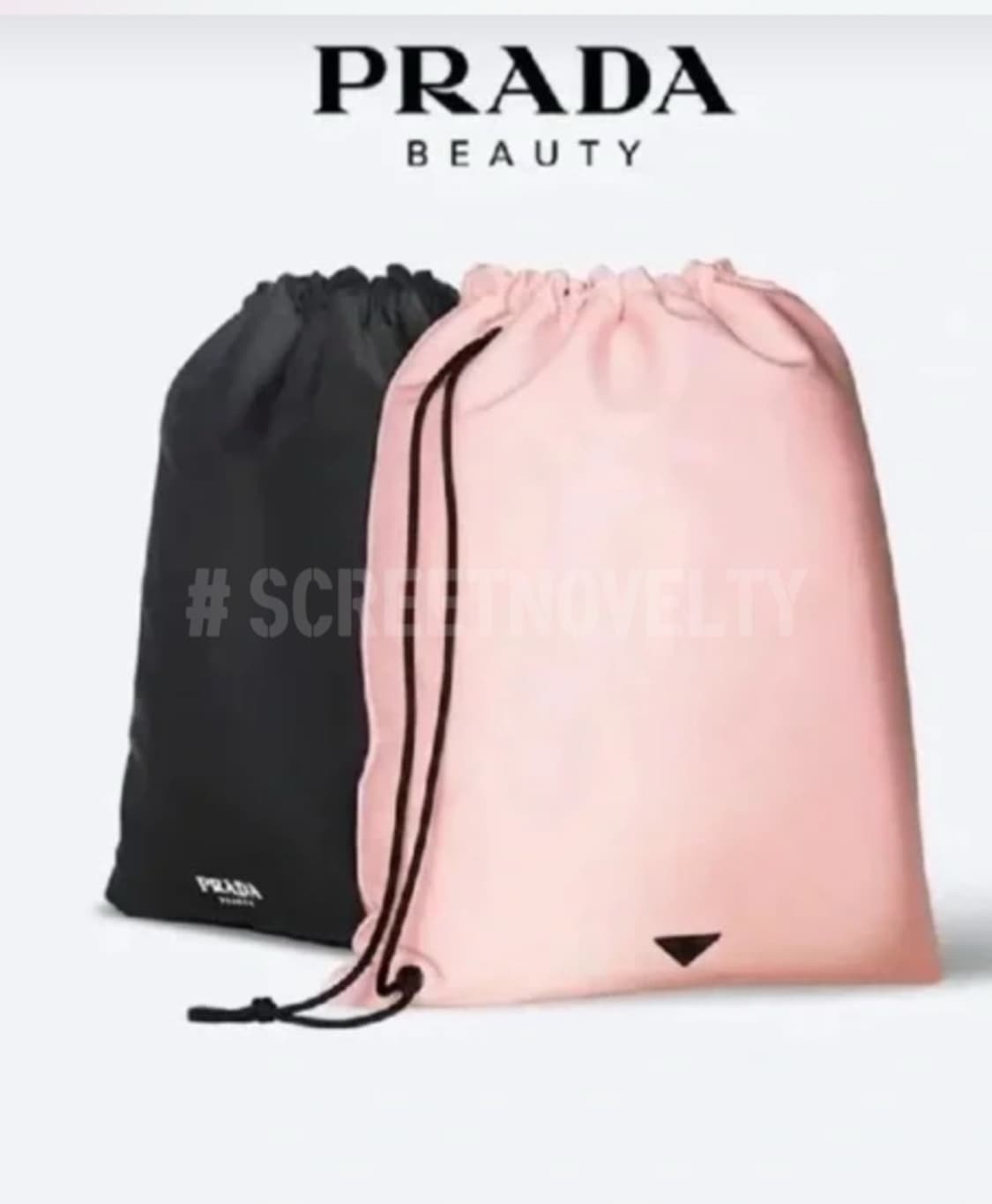 프라다 리미티드 양면 리버시블 백팩 핑크&블랙 상품이미지3