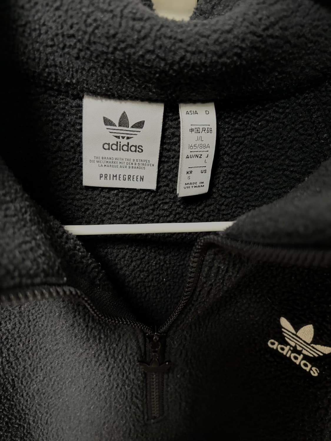 (무배) 아디다스 뽀글이 반집업 상품이미지3